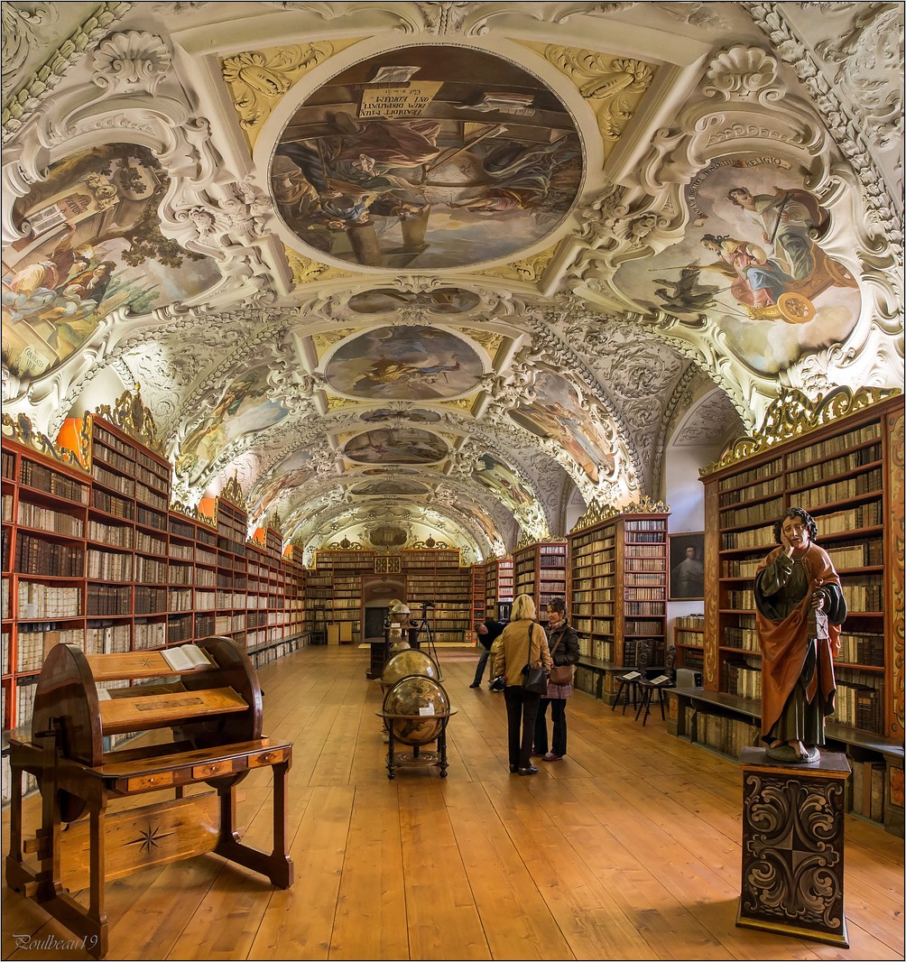 Prague - La bibliothèque de Strahov Pb_542.0-4225f06